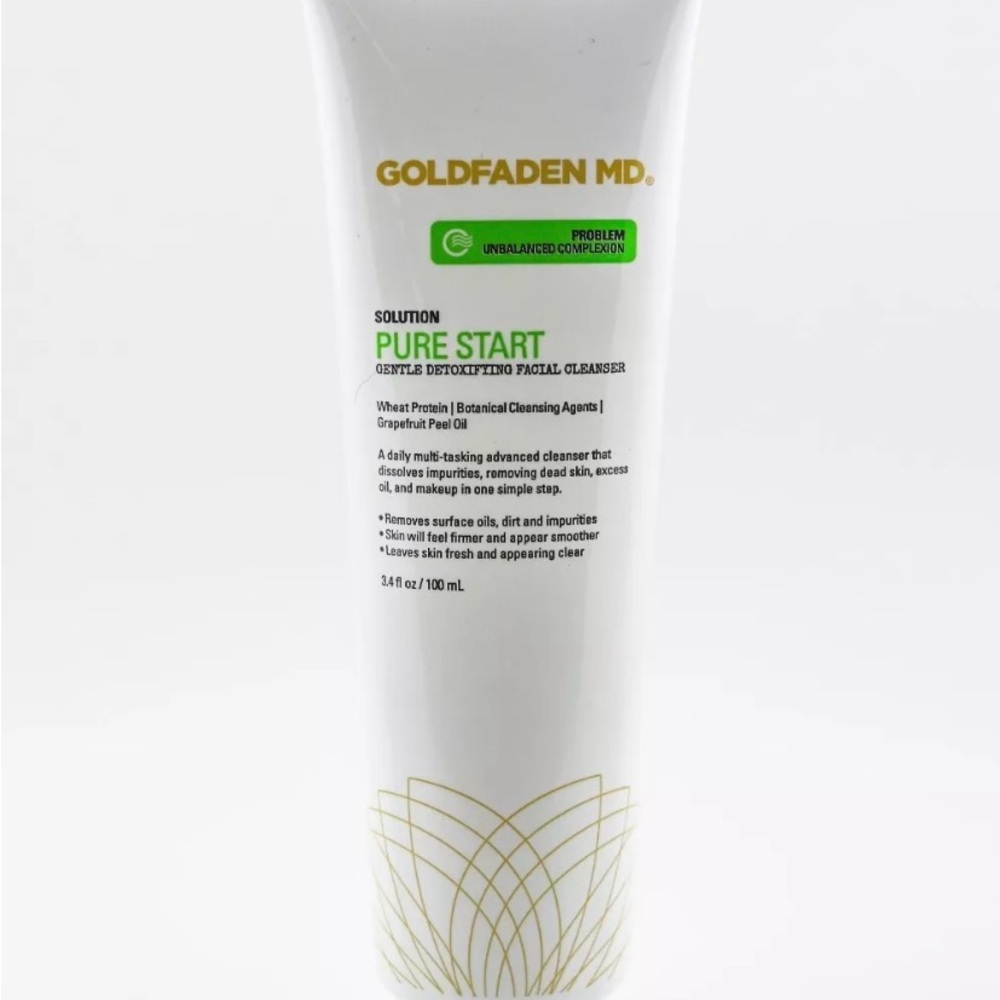 Goldfaden MD Pure Start Gentle Detoxifying Cleanser 100ml 3.4oz - SEALED